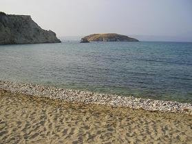 Almirida strand.