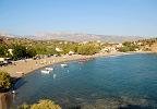 Limnos beach in the north-west of Chios