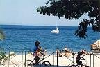 Daskalopetra beach at Vrondados, Chios