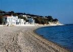 Quiet beaches of the mastic-village south, Chios