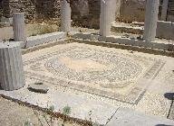 Delos island, mosaic