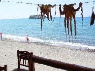 Lesbos, Eressos strand