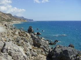 Gialiskari beach, Paleochora, Kreta