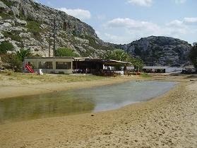Kalathas beach, Akrotiri, Crete.
