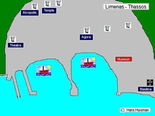 Thassos beaches, Thassos stranden