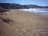 Megali Amos strand.
