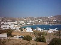 Ornos beach in de verte