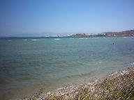 The sea in the north of Paros