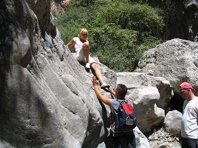 Sarakina Kloof, Kreta