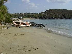 Tersanas strand, Kreta