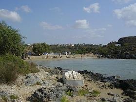 Tersanas strand, Kreta