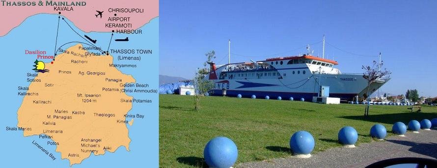 Thassos ferries