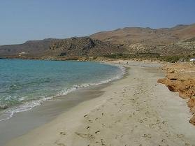 Xerokampos Beach, zuidoost Kreta