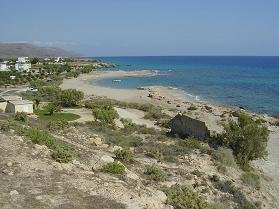 Xerokampos Beach, zuidoost Kreta