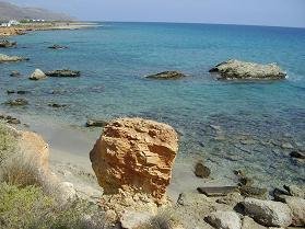 Xerokampos Beach, zuidoost Kreta