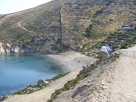 Fourni beach, Fourni strand