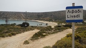 Iraklia, Livadi beach