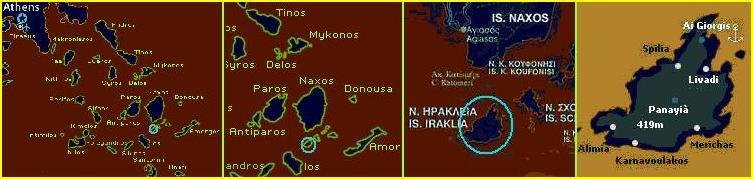 map of Iraklia