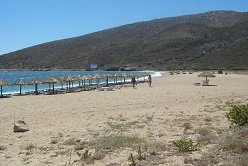 Koukos, Agia Theodoti Beach in Ios