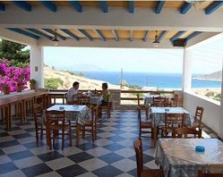 Koukos, Agia Theodoti Beach in Ios