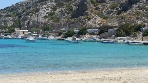 Beaches of Iraklia, Small Cyclades, Greece