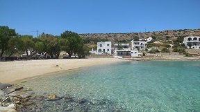 Beaches of Iraklia, Small Cyclades, Greece