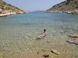 Beaches of Iraklia, Small Cyclades, Greece