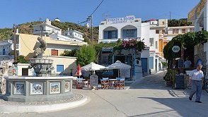 The harbour of Diafani in the north of Karpathos