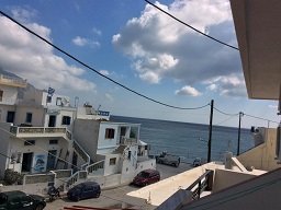 The harbour of Diafani in the north of Karpathos