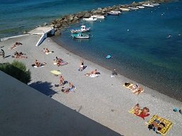 The harbour of Diafani in the north of Karpathos