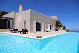 Hotel Karthea on the waterfront of Korissia, Kea