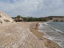 Kimolos, Klima beach