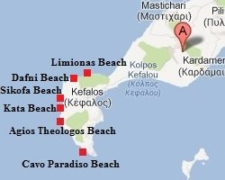 Kos beaches, Kos stranden