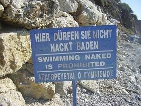 Het strand van Agios Georgios op Kreta, Agios Georgios Beach in Crete.