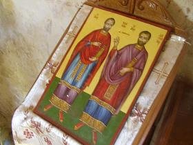 Agioi Asomatoi Church, Kreta, Crete.