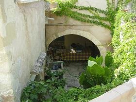 Het dorp Aspro bij Almirida, Kreta