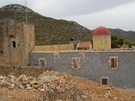 Gouvernetou Monastery, Crete, Gouvernetou klooster, Kreta