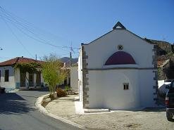 Het dorp Kasteli op Kreta, the village of Kasteli on Crete.