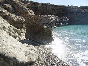 Koutelos Beach, Crete, Kreta.