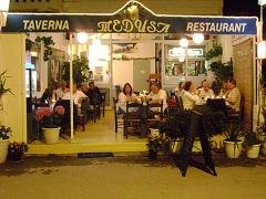 Kalives, Medusa restaurant, Crete, Kreta.