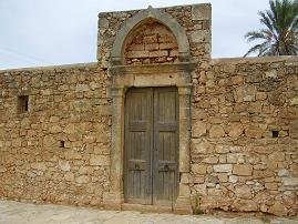 Het Agios Ioannis Eleimon Klooster in Pazinos op Kreta, the Agios Ioannis Eleimon Monastery on Crete