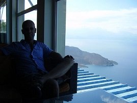 Cafe Panorama, Platanos, Crete, Kreta