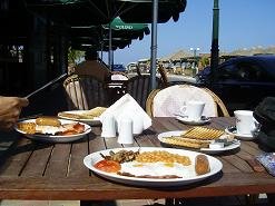 Xilino Tavern in Gouves, Kreta, Crete.