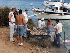 Kolokytha Beach, Spinalonga, Elounda, Crete, Kreta
