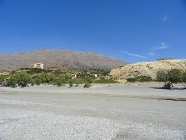 Triopetra beach Crete, Triopetra beach op Kreta