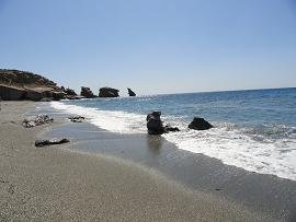 Triopetra beach Crete, Triopetra beach op Kreta