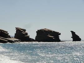 Triopetra beach Crete, Triopetra beach op Kreta