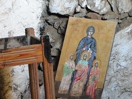 Agia Sophia Cave, Topolia Kloof, Kissamos, Kreta, Crete