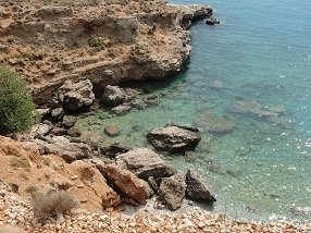 Koutelos Beach, Frangokastello, Frangokastelo, Crete, Kreta