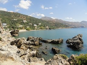 Rodakino Beach, Crete, Kreta.